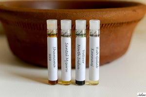 Samples of Essential  Oils and Attar
